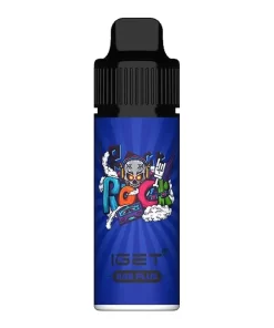 IGET Bar Plus Blueberry Raspberry Bubble-gum